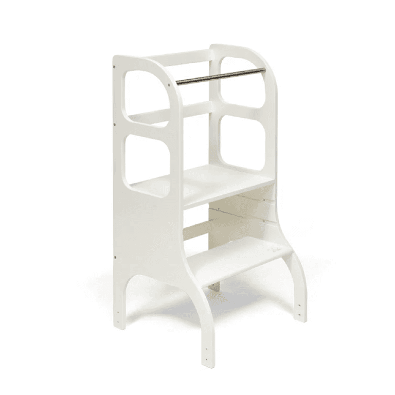 Montessori Ette Tete Step Up Adjustable Toddler Tower White