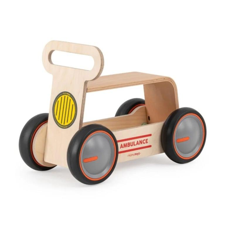 Montessori Mamatoyz 4-Wheels Balance Bike With Storage Ambulance