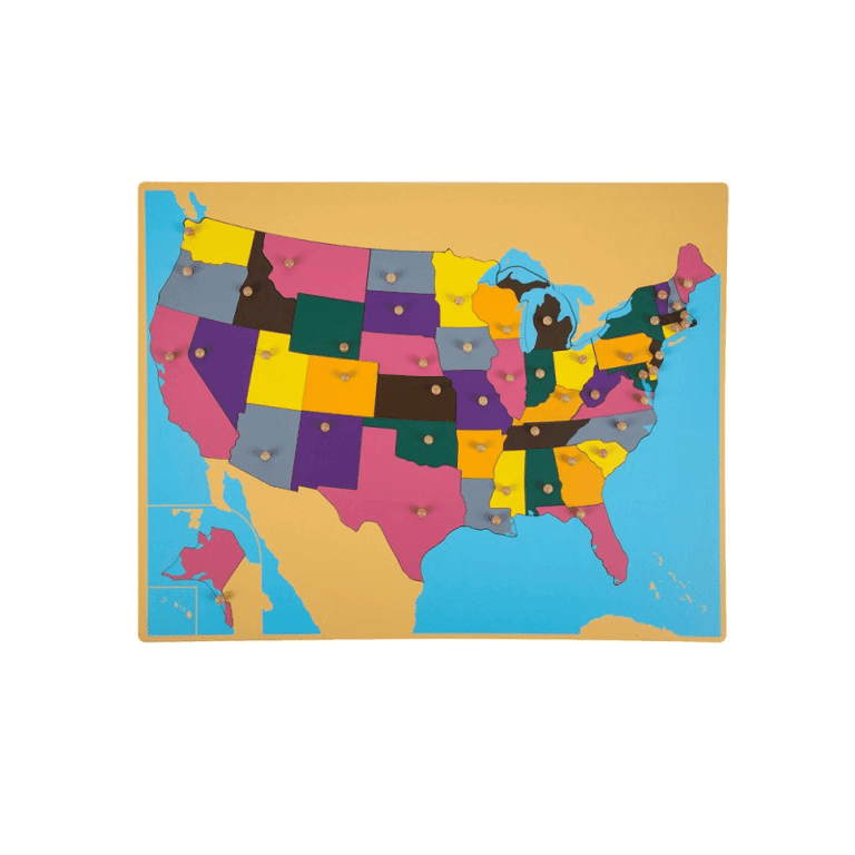 Montessori Leader Joy Puzzle Map of USA