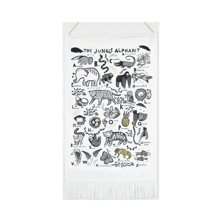 Montessori Wee Gallery Alphabet Tapestry Jungle