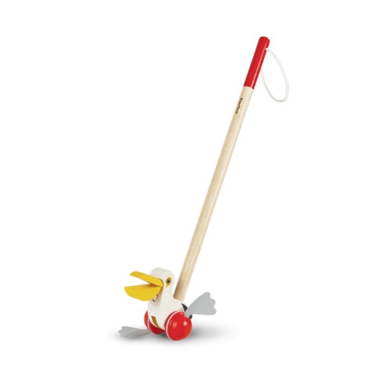 Montessori REU PlanToys Push Along Pelican