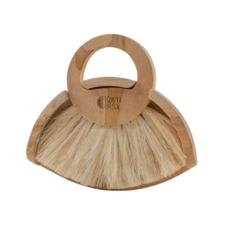 Montessori Kayu & Co. Wooden Dustpan and Brush Set Small 17 cm
