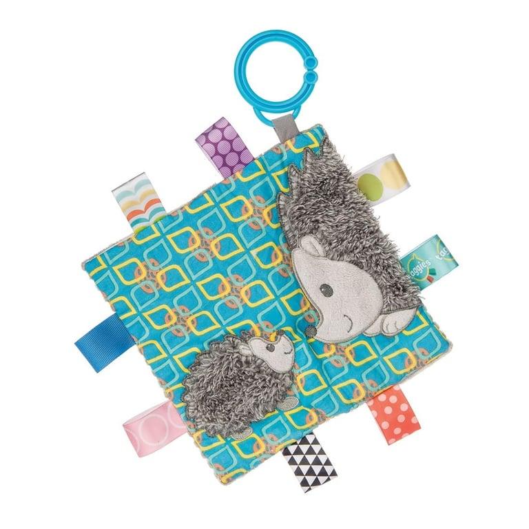 Montessori Mary Meyer Taggies Crinkle Me Baby Toy Heather Hedgehog Multicolor