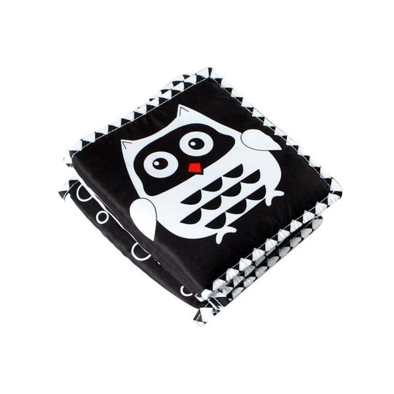 Montessori REU Clever Toys Box Contrast Book Owl