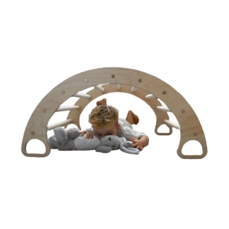 Montessori Smart Fox Wood Premium Wooden Climbing Arch