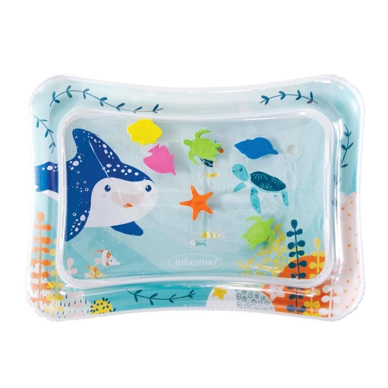 Montessori Infantino Wee Wild Ones Pat & Play Water Mat Sea-themed