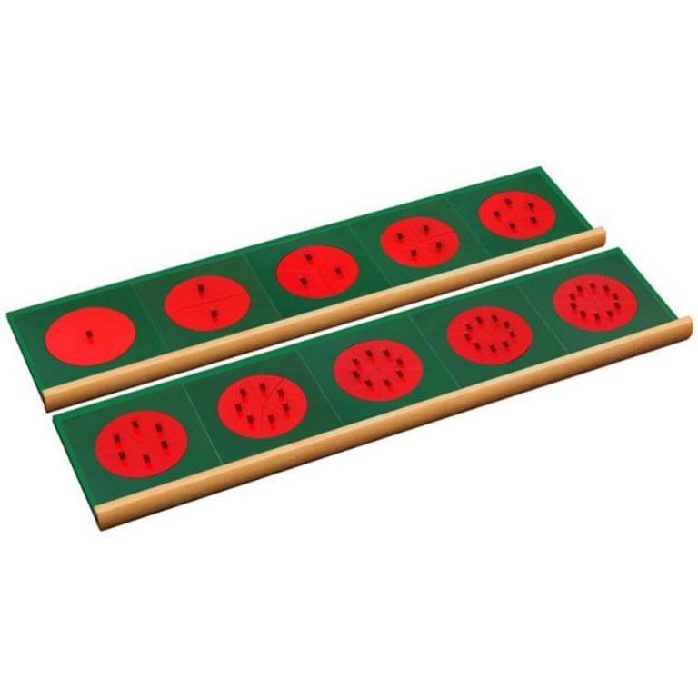Montessori Adena Montessori Metal Fraction Circles With Stands